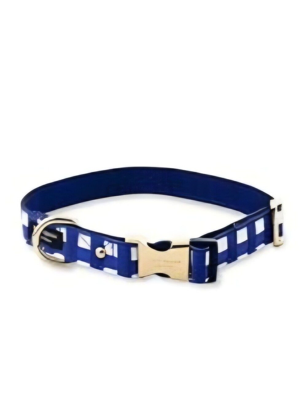 kate spade Navy Gingham Collar